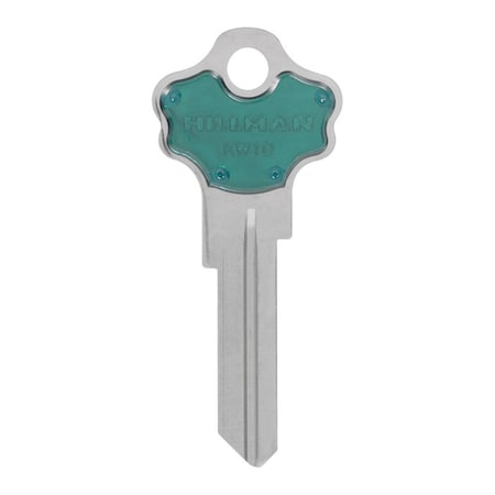 Hillman KW10 Traditional House & Office Universal Key BlankGreen, 5PK 5969548